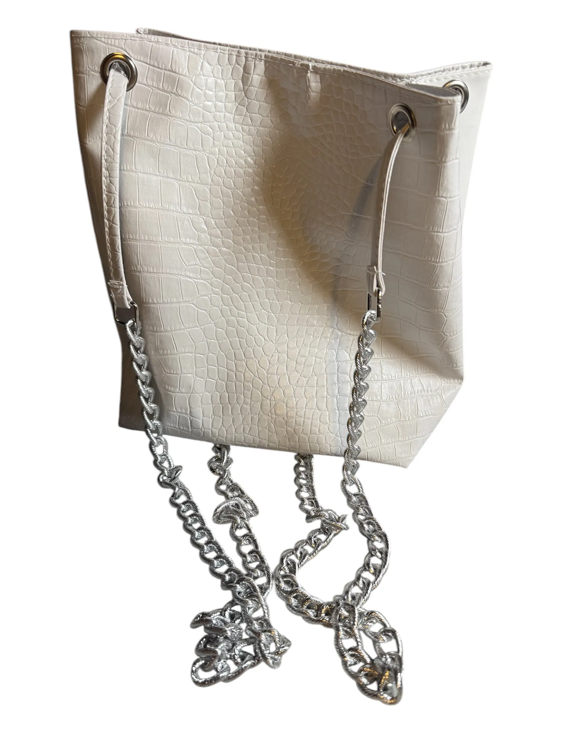 Blue Dragon White Mini Bucket Backpack
