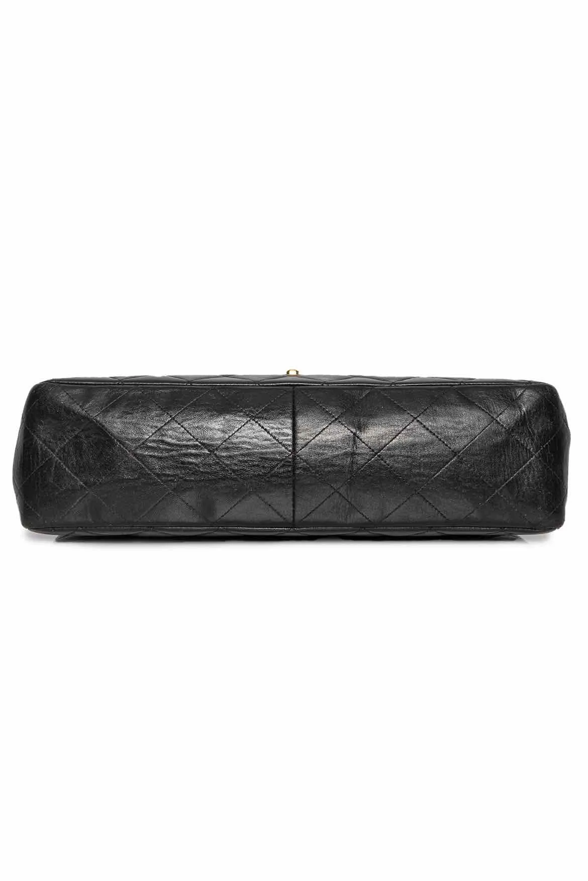 Chanel Vintage Jumbo Classic Flap Shoulder Bag