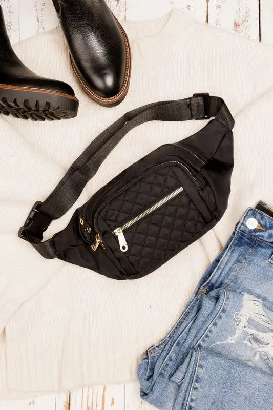 Crossbody Sling Bag Quilted