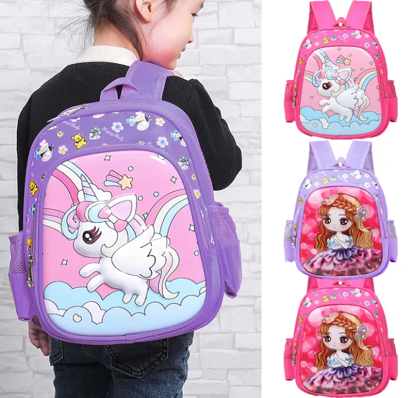 Dads Love This Cuckoo for Their Princess :   Unicorn / Princess / Frozen BackPack for PlayGroup - Year 2 Girls
