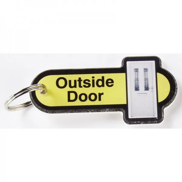 Dementia Friendly Key Fobs - Various Designs