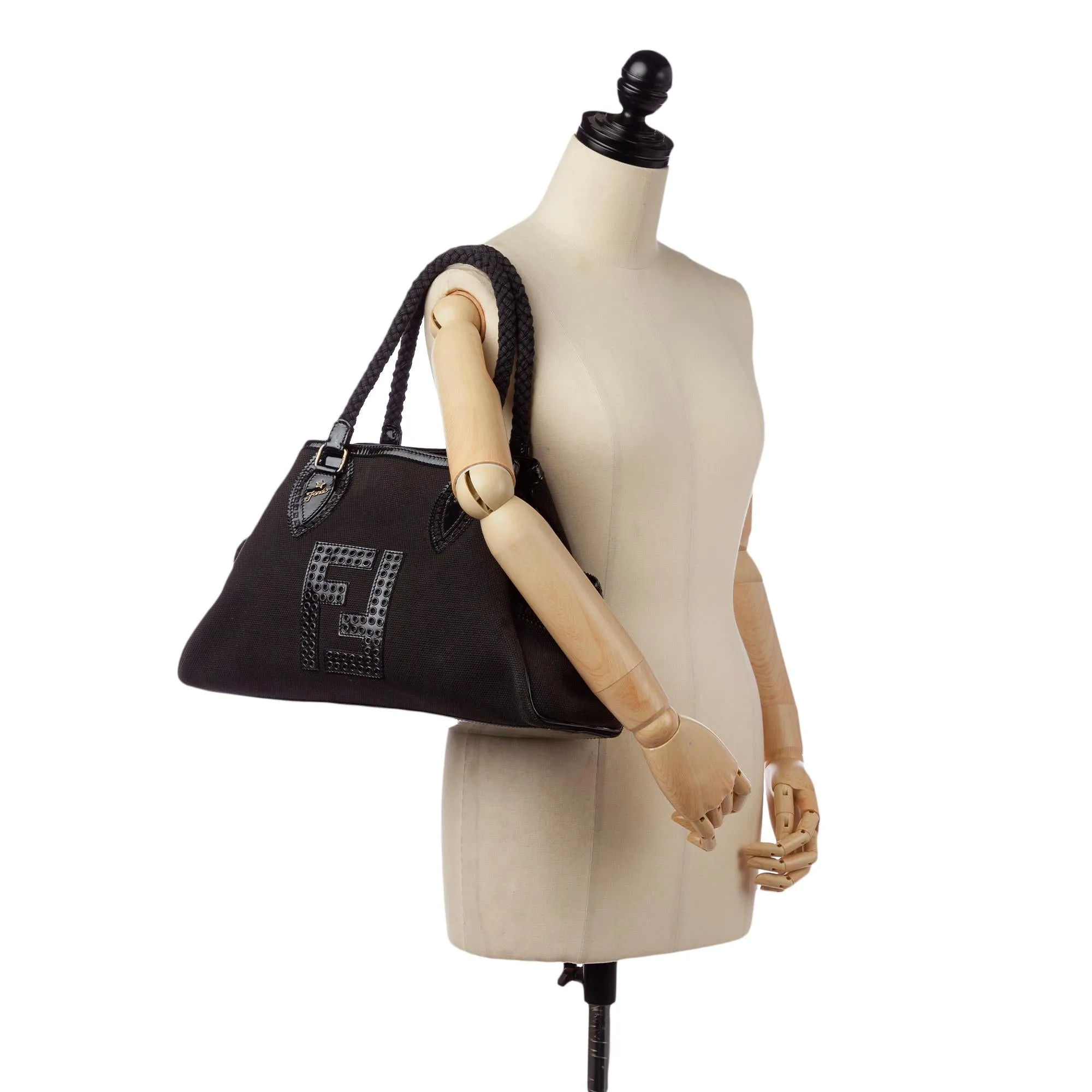 Fendi Etniko Canvas Tote Bag (SHG-32197)