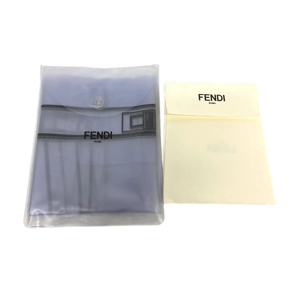FENDI Handbag leather gray Celeria Peek-a-boo regular
