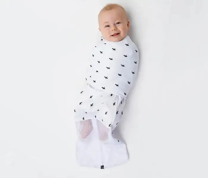 Mum2Mum SUMMER DreamSwaddle BLACK CROSS