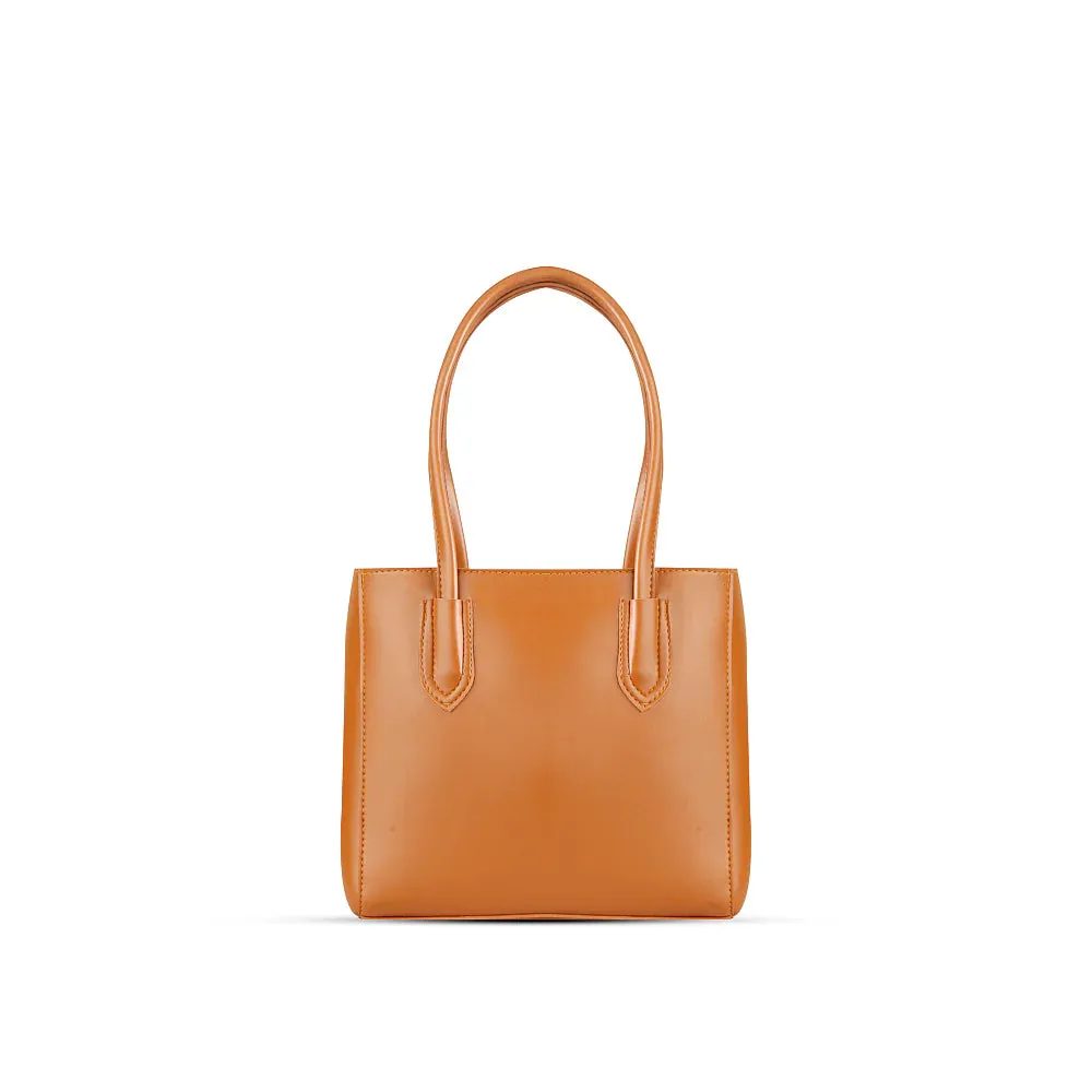 OLAY BROWN HANDBAG