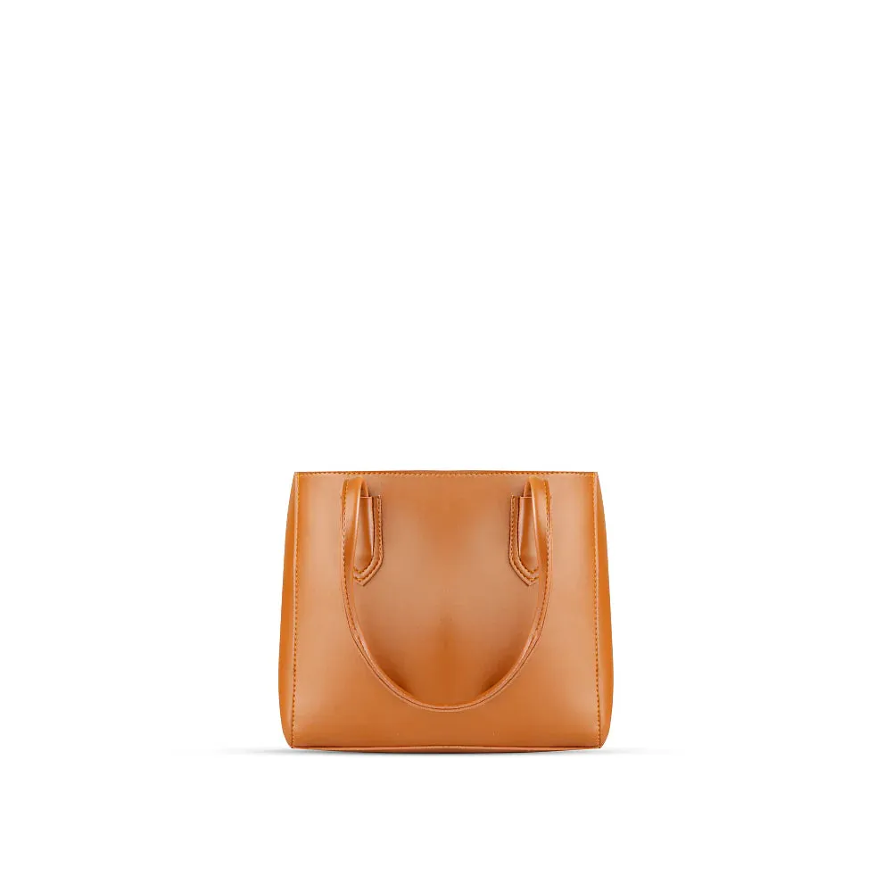 OLAY BROWN HANDBAG