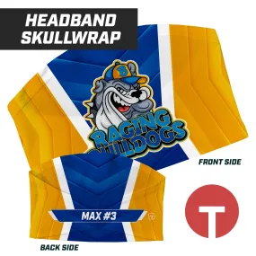 Raging Bulldogs - Skull Wrap Headband