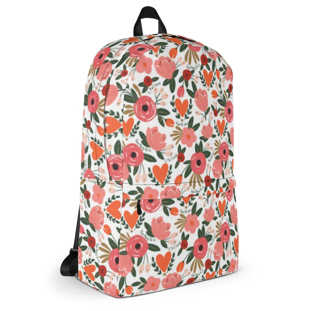 Sacred Heart of Jesus Catholic Backpack